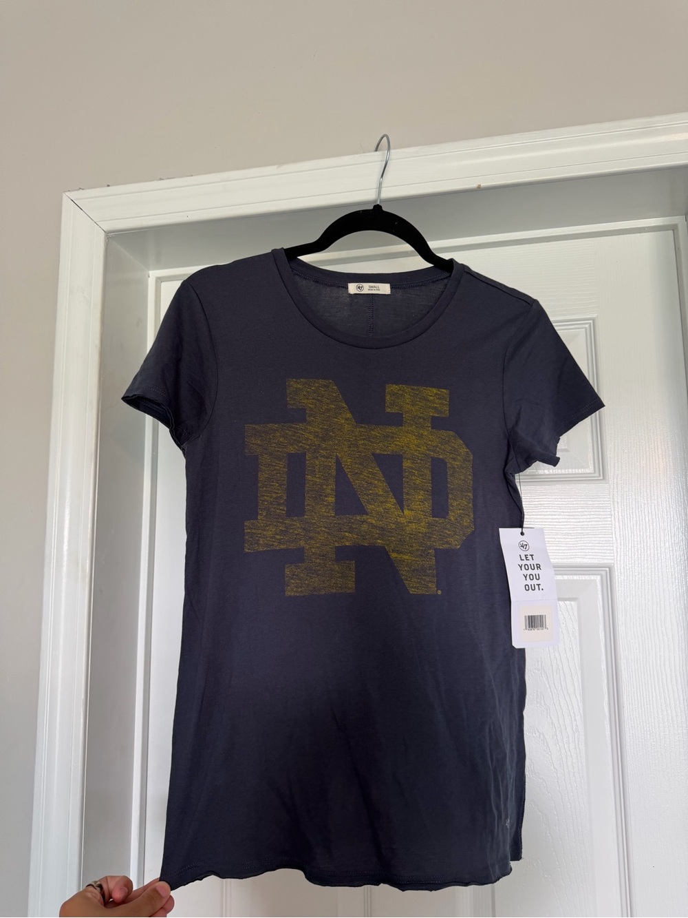 '47 Navy T‑Shirt with Notre Dame